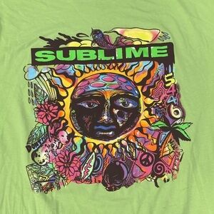 Women's Sublime Short Sleeve Graphic T-Shirt Dress Small Medium Oversized
